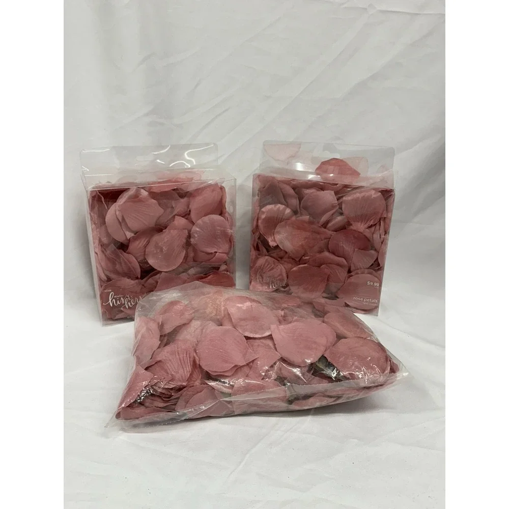 Lot of 2+ Boxes of His & Her Red Rose Flower Petals - Picture 1 of 3